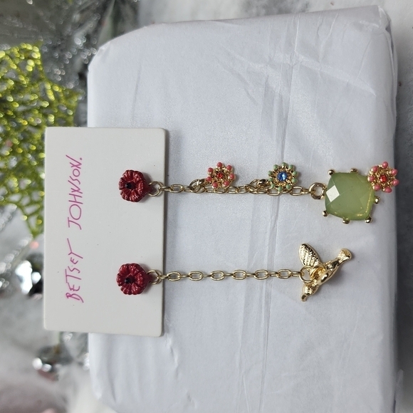 Betsey Johnson Jewelry - BETSEY JOHNSON EARRINGS